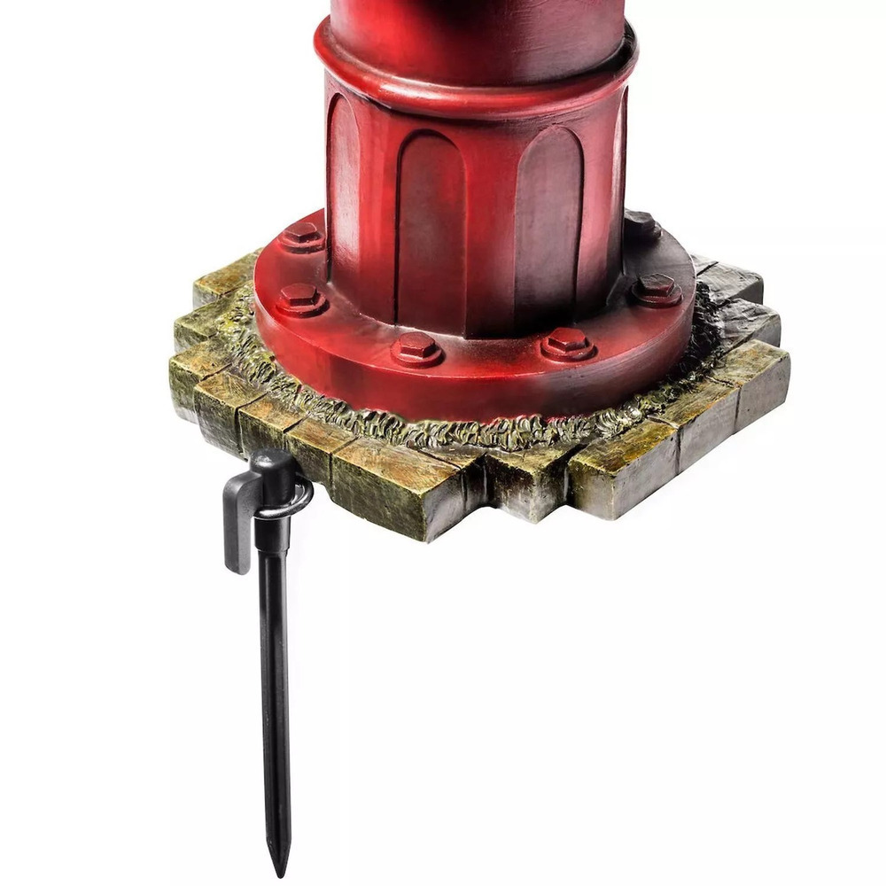 Dog Fire Hydrant Garden Statue with 2 Stakes, 14 Inches (Small) - Picture 5 of 7